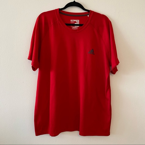 Red Adidas Ultimate Tee - Picture 7 of 8